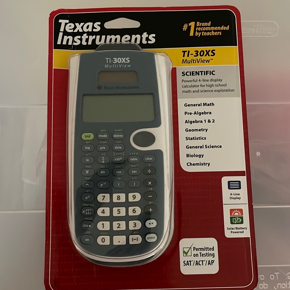 NEW TI-30XS